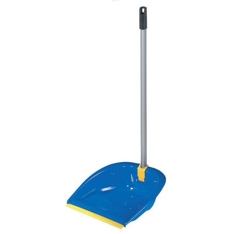 Paletta Per Immondizia Con Manico Pieghevole - Blu, 26x74 Cm, Alluminio E Plastica - Foto 7